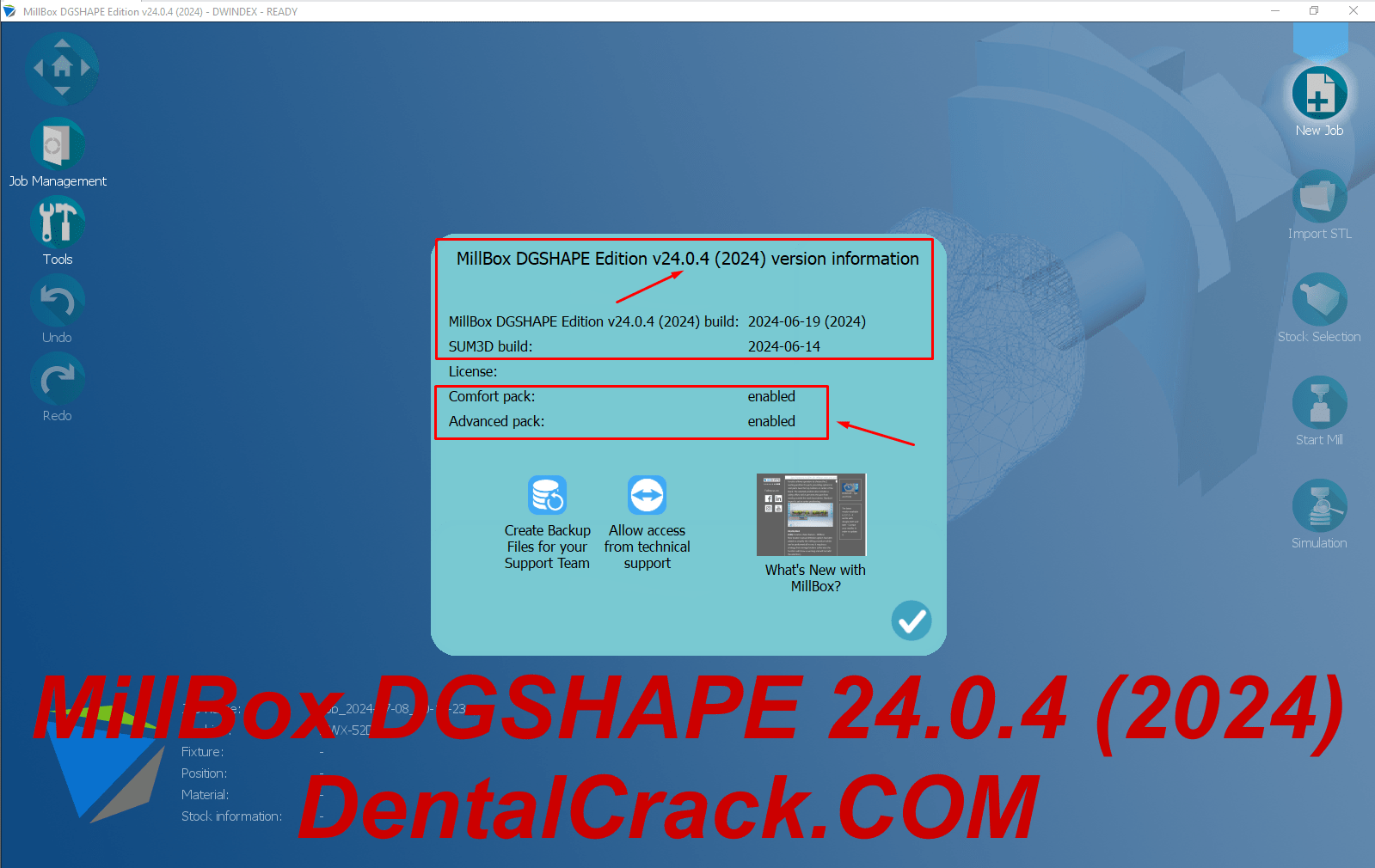 MillBox DGSHAPE 24.0.4 (2024 year) full crack download