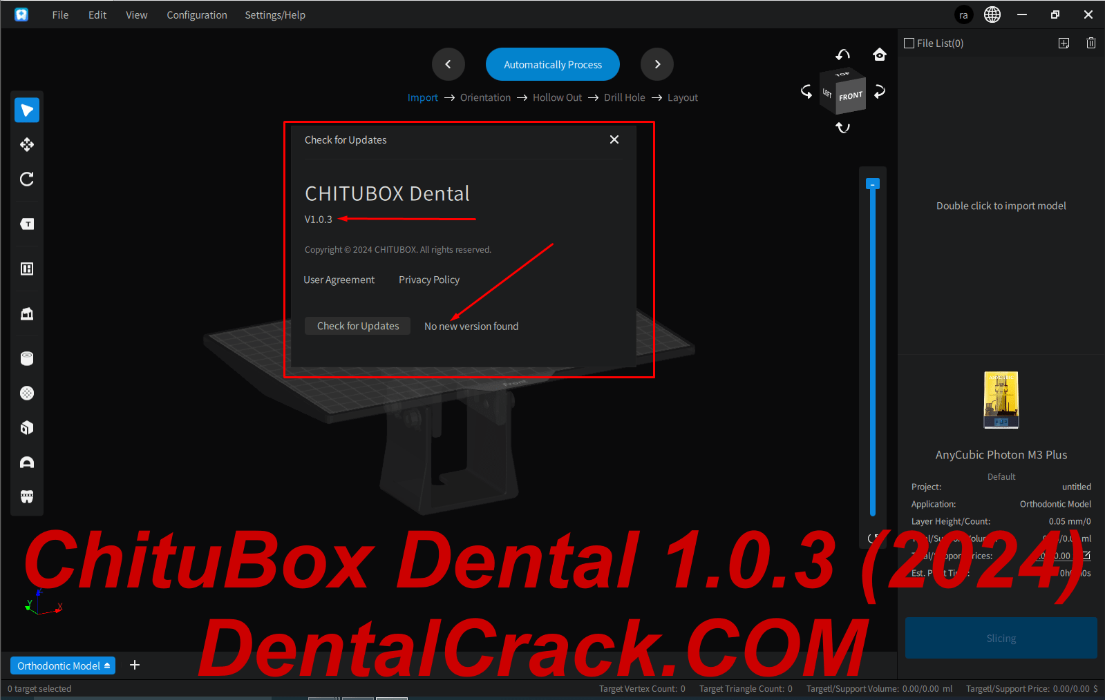 ChituBox Dental 1.0.3 2024 year FULL crack patch download license activated keygen dongle