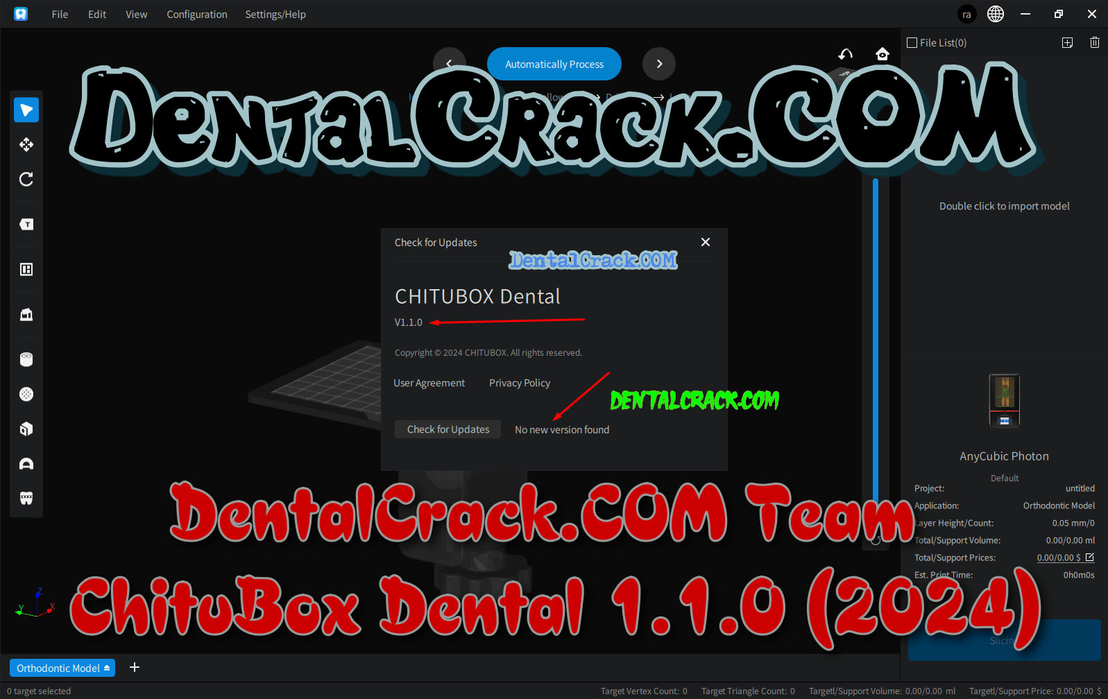 ChituBox Dental 1.1.0 2024 crack download