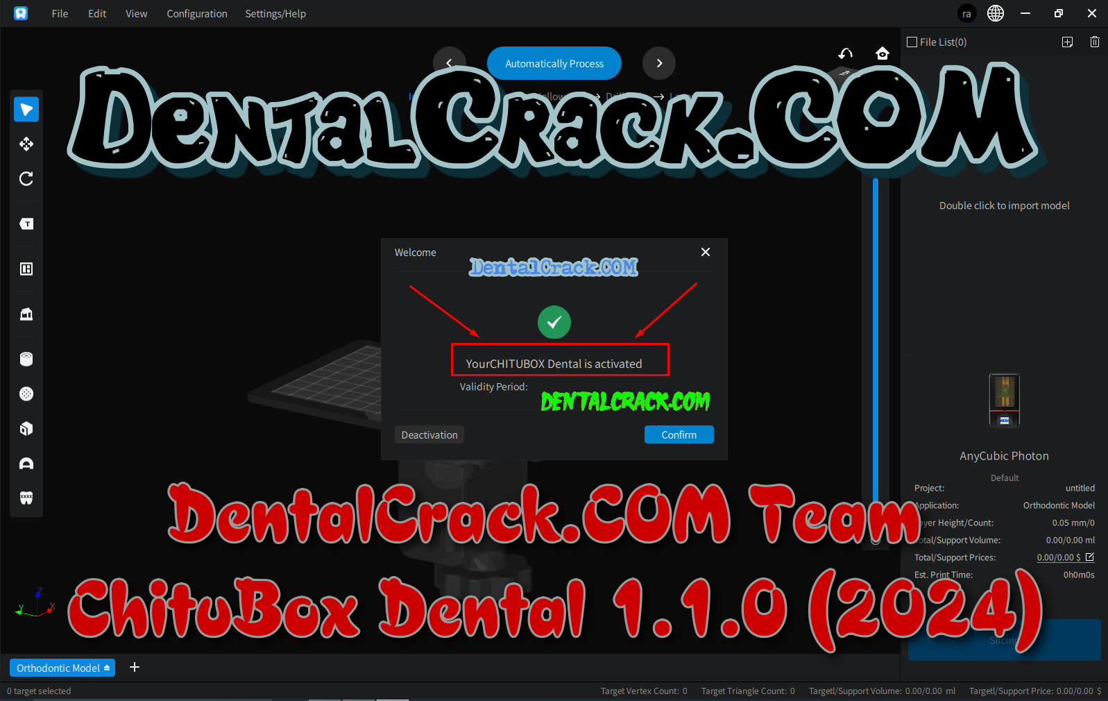 ChituBox Dental 1.1.0 2024 crack download