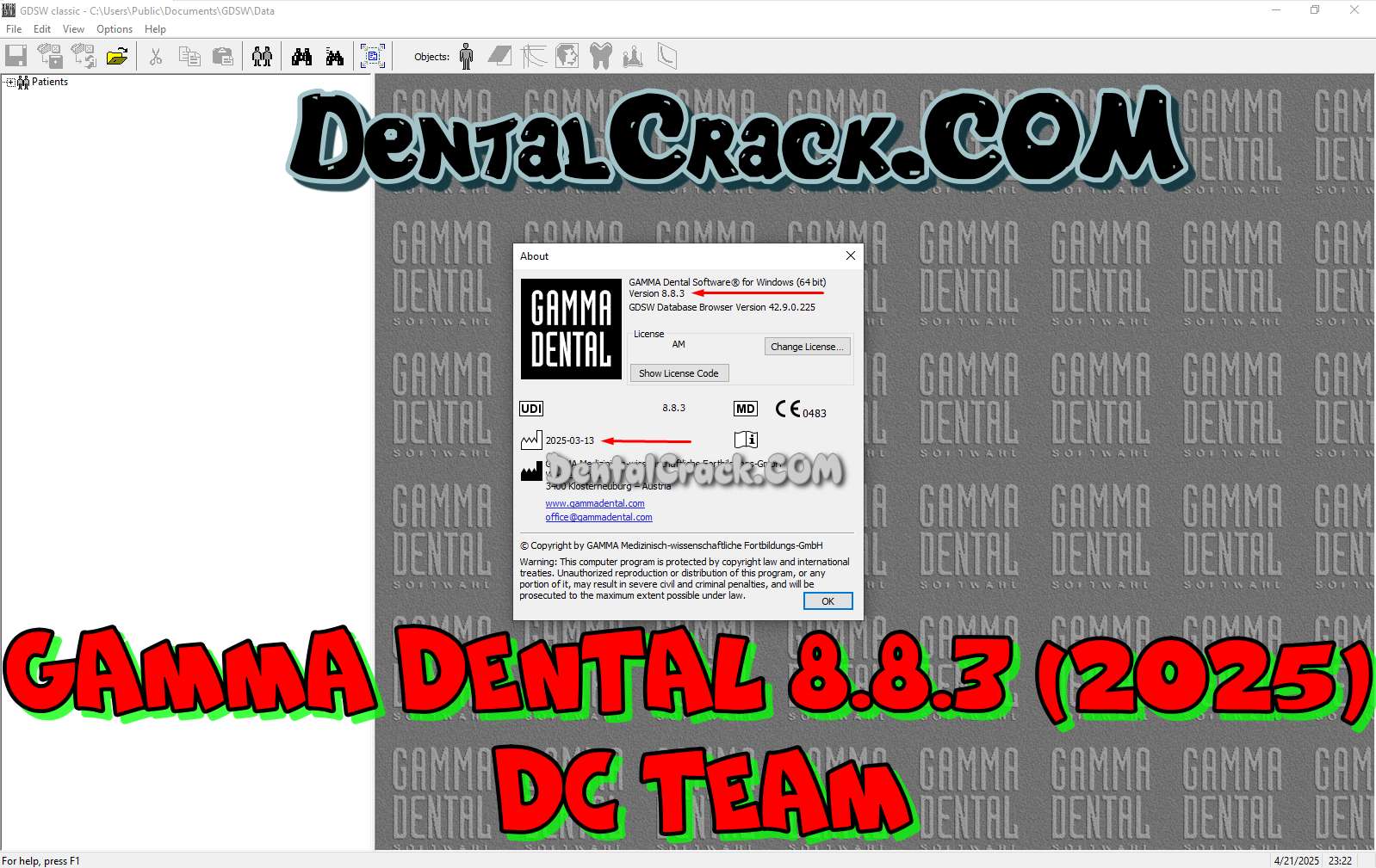 GAMMA Dental crack download
