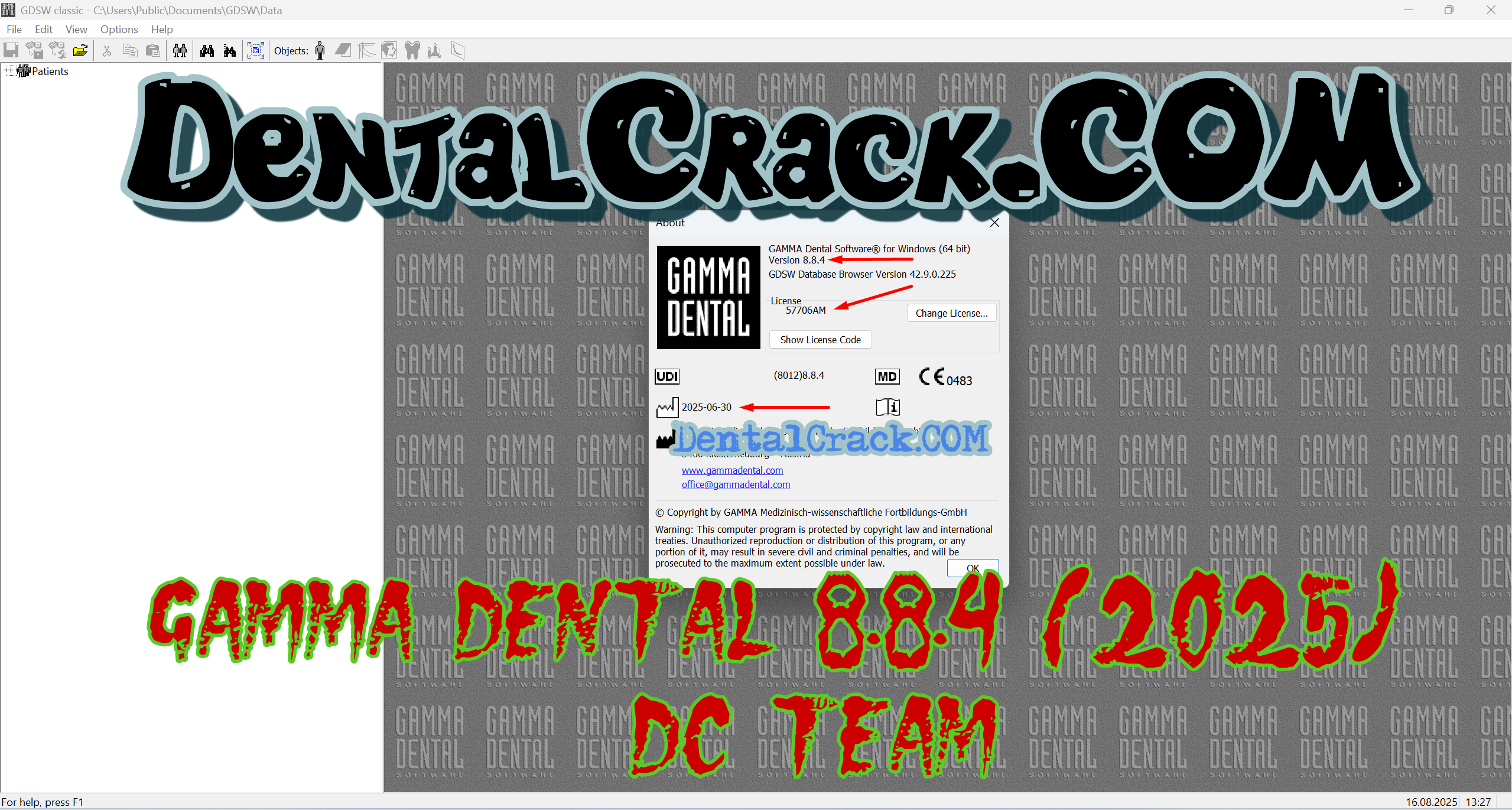Gamma Dental 8.8.4 FULL crack